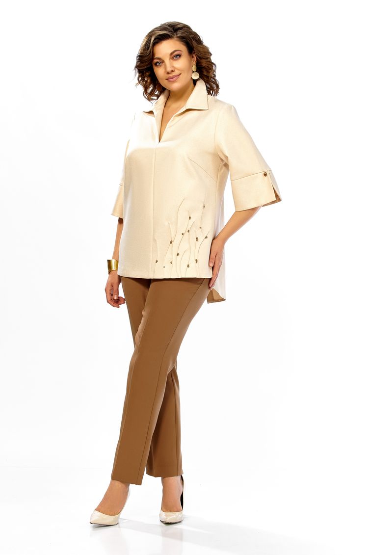 Комплект Ольга Стиль арт. С987 золото-коричневый