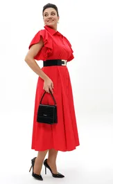 Dress ALANI 2445 krasnyj