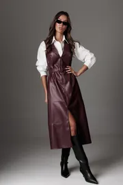 Sukienki Lyushe #4519 bordo