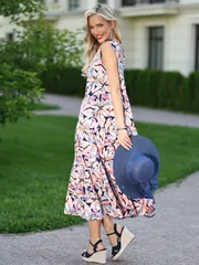 Dress DS Trend #YuS-1070 (Vozmutitelno krasivo, yarkaya nyu)