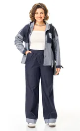 Suit Aira Style 24223 sinij