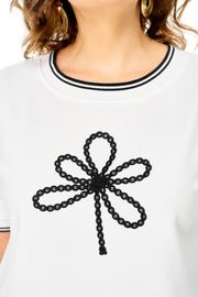 Блузки, туники Rumoda арт. 2261 молочный-черный