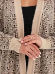 Sweter BONADI #2251 bezhevyj