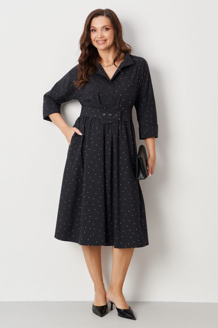 Платье PND арт. 89083 черный