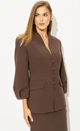 Suit LAIKONY L-124 shokolad