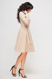 Платье SWALLOW арт. 0160 беж