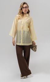 Блузка Romgil РТ0159-ВИ4 сливочный