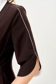 Платье Anastasia MAK арт. 1308 коричневый