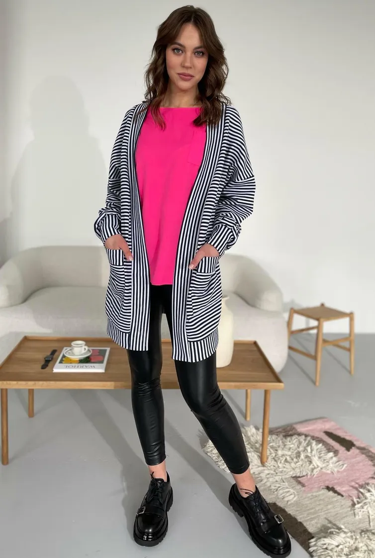 Sweter Rumoda #2121 poloska