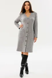 Dress Ma Cherie #4071 seryj melanzh