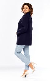 Жакет Ольга Стиль С986 темно-син