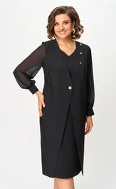 Sukienka Anastasia MAK 1274 chyornyj