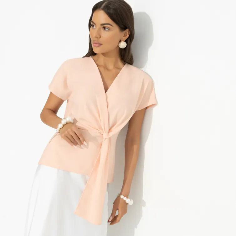 Blouse CHARUTTI #Otkrojsya zhelaniyam (oranzhevaya)