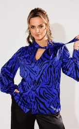 Блуза Anelli Laurel 1428 синий