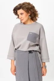 Костюм Michel Chic арт. 1362/2 серый, клетка