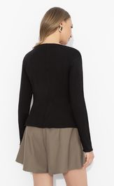 Лонгслив CHARUTTI Громкий тренд (оникс)