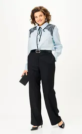 Blouse Bello style 5-008-blue