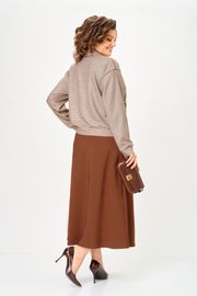 Garnitur Aira Style #24131 komplekt bezhevo-korichnevyj