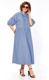 Платье Milora 1451 голубой