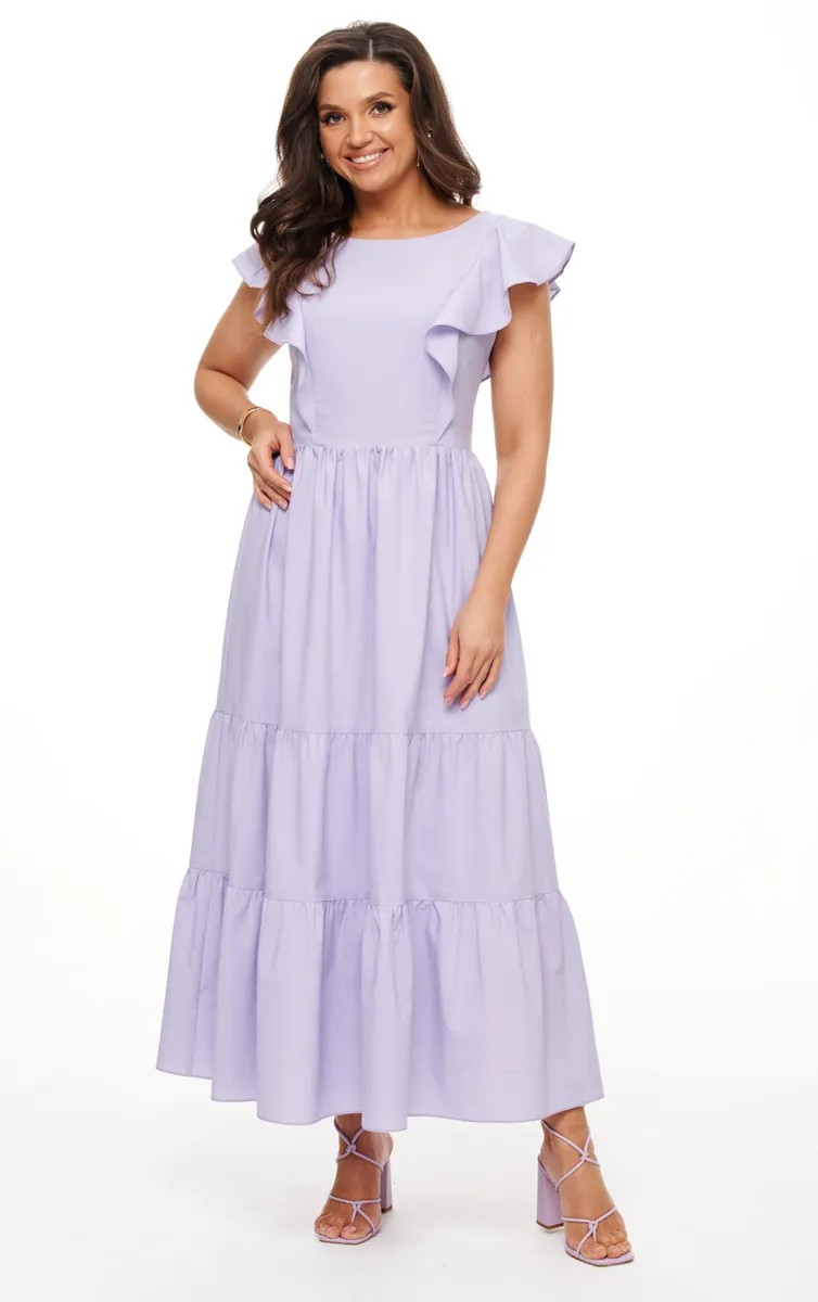 Sukienka Beautiful & Free #6033 lilovyj