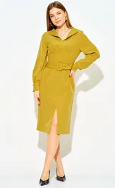 Sukienka LAIKONY L-543 lajm bronz