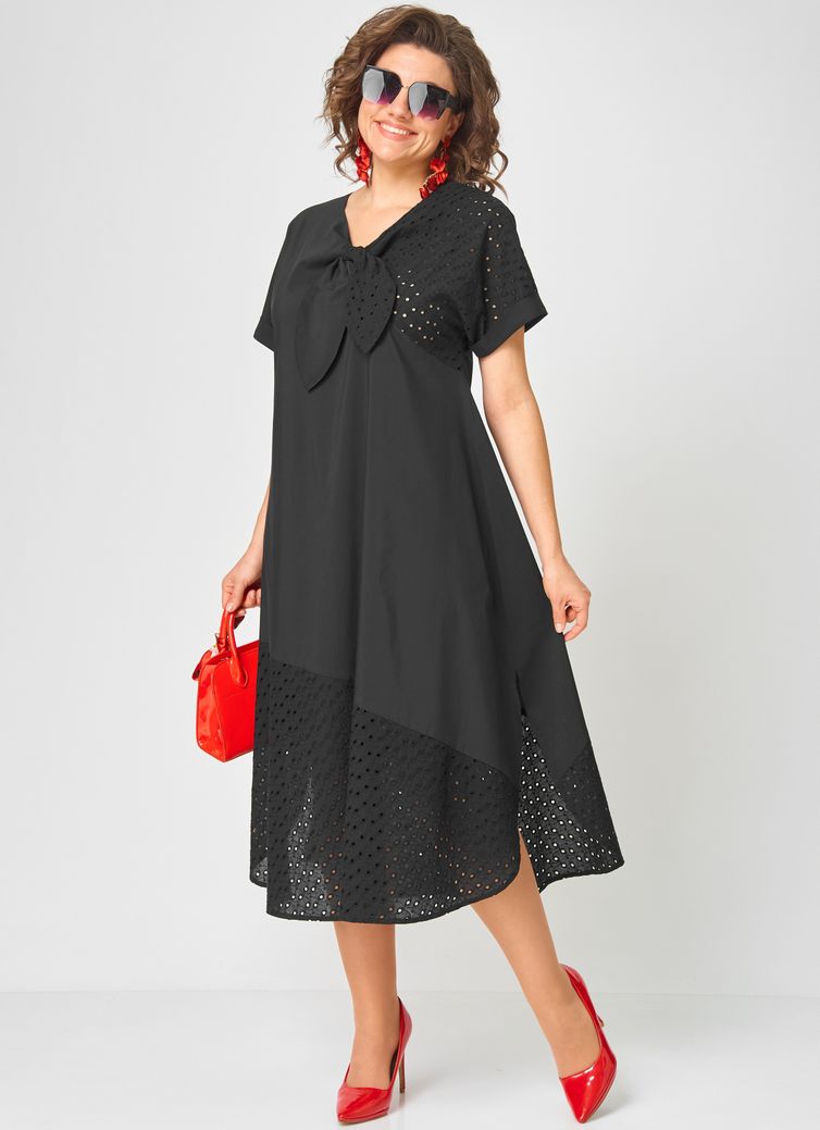 Платье EVA GRANT арт. 7293черный