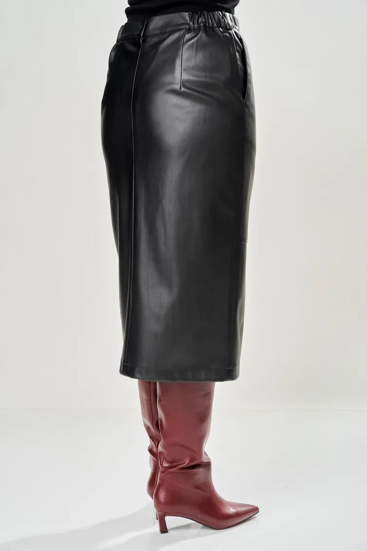 Spódnica Ava fashion #M-229 chernyj
