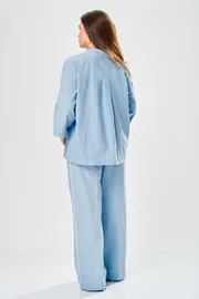 Suit Ava fashion #M-219 goluboj