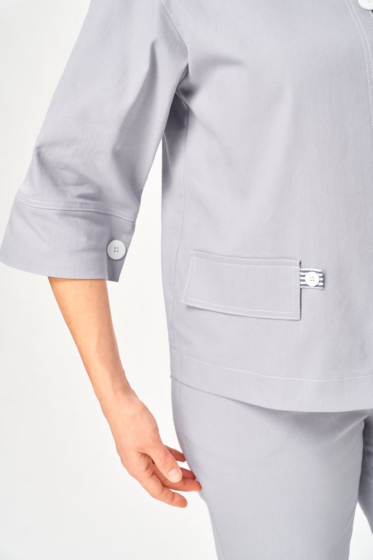 Костюм Vilena-fashion арт. 1159 серый