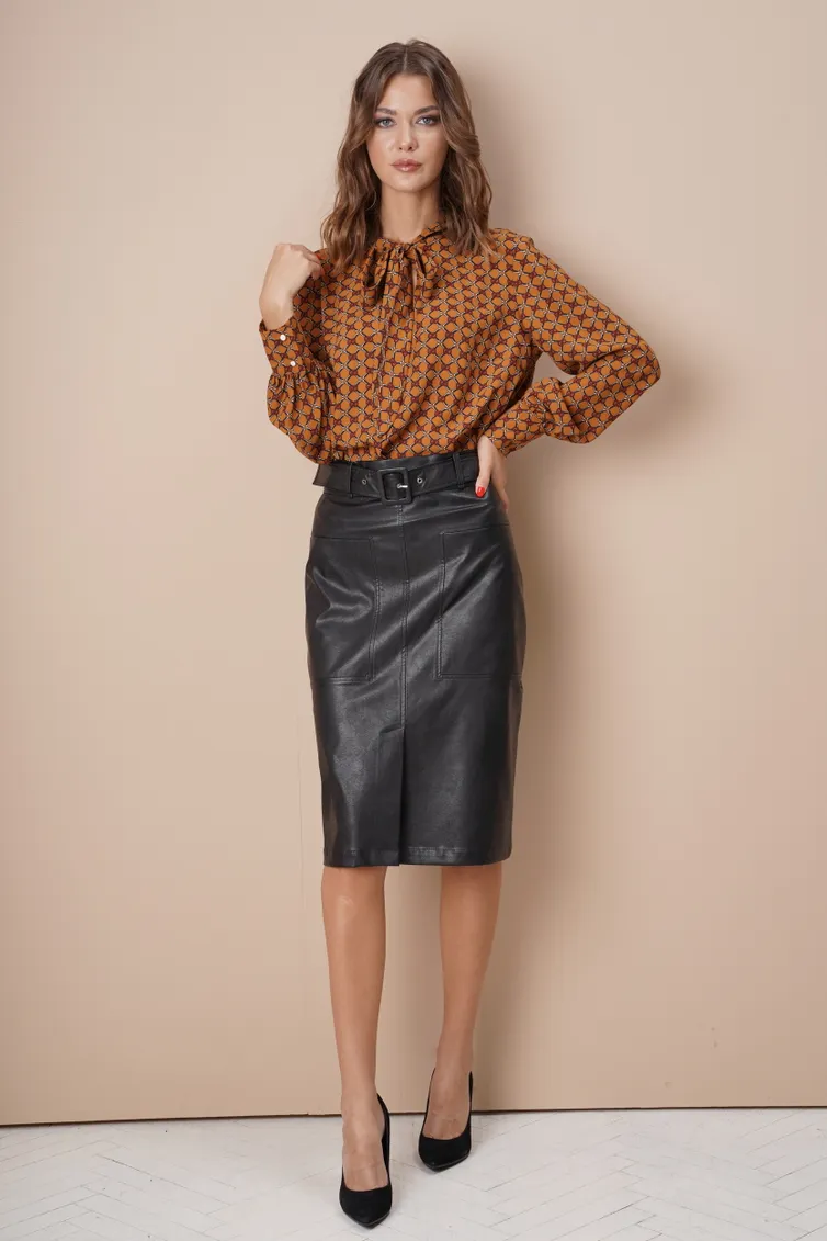 Skirt Fantazia Mod #4037 chern