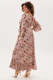 Sukienka Anelli Laurel #1822 listya i yagody