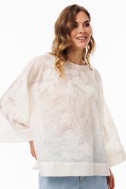Блузка EOLA арт. 3110 молочный