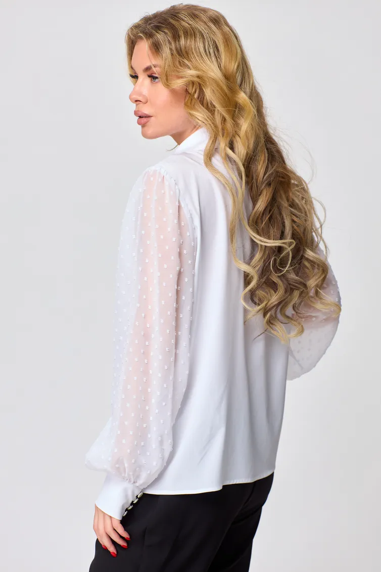 Blouse Abbi #4025 belyj