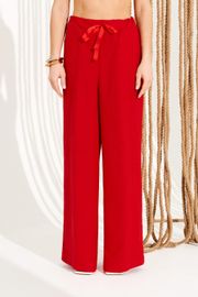 Брюки Elletto Life арт. 2384 красный