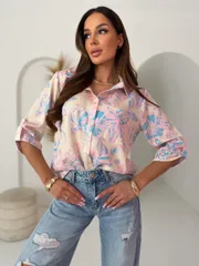 Blouse nika.pl #04012139 M&M-12 bezhevo-rozovyj