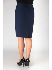 Spódnica Elite Moda #3503 sinij