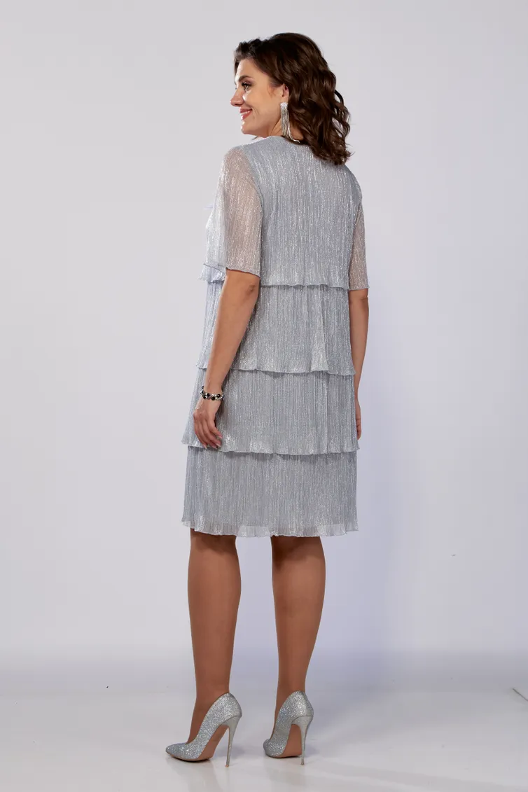 Платье Mira Fashion арт. 4389-7 сереб