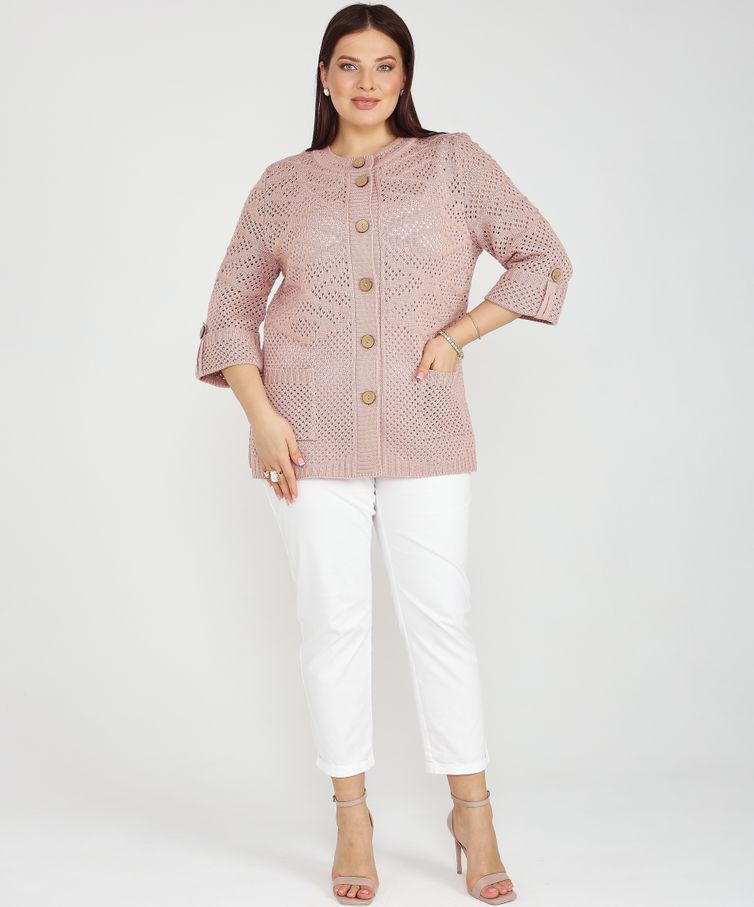 Кардиган BONADI арт. 2178 пудра