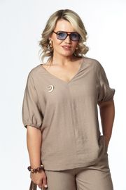 Костюм OVERYOU арт. 249 капучино
