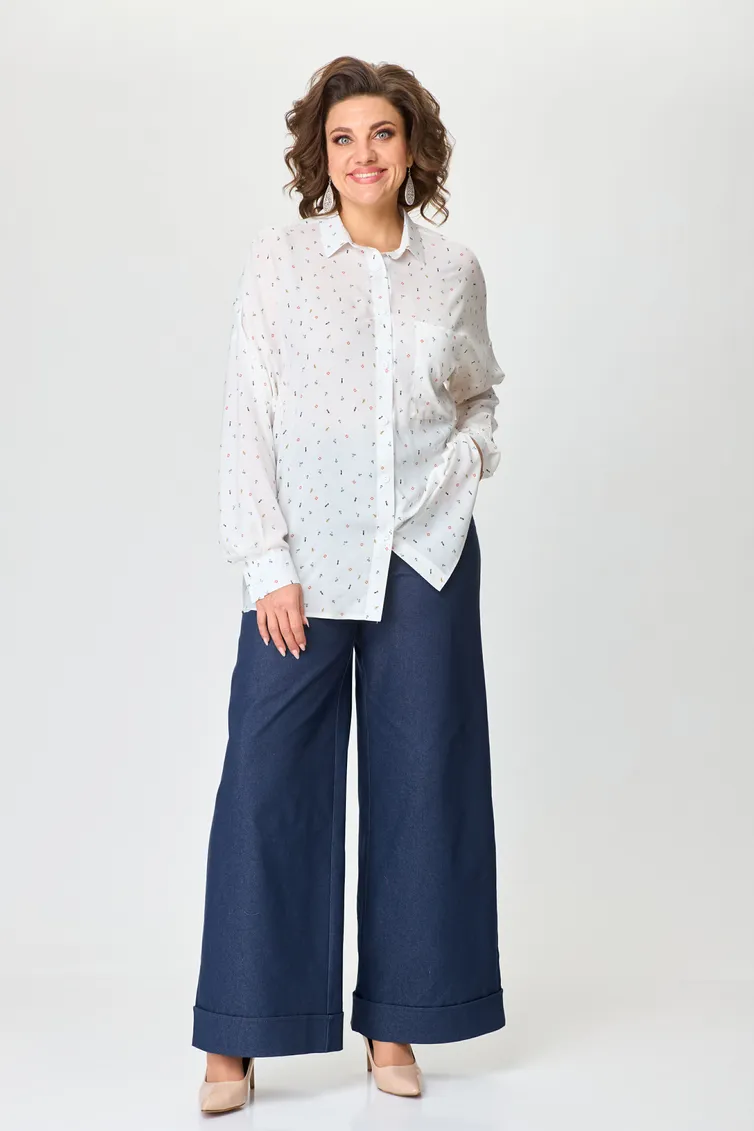 Блузка Michel Chic арт. 769/1 белый