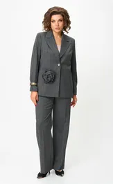 Suit Vilena-fashion 1019 seryj