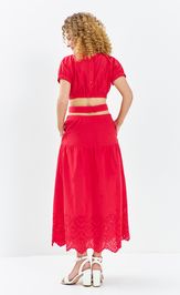 Платье Евромода 721 красный