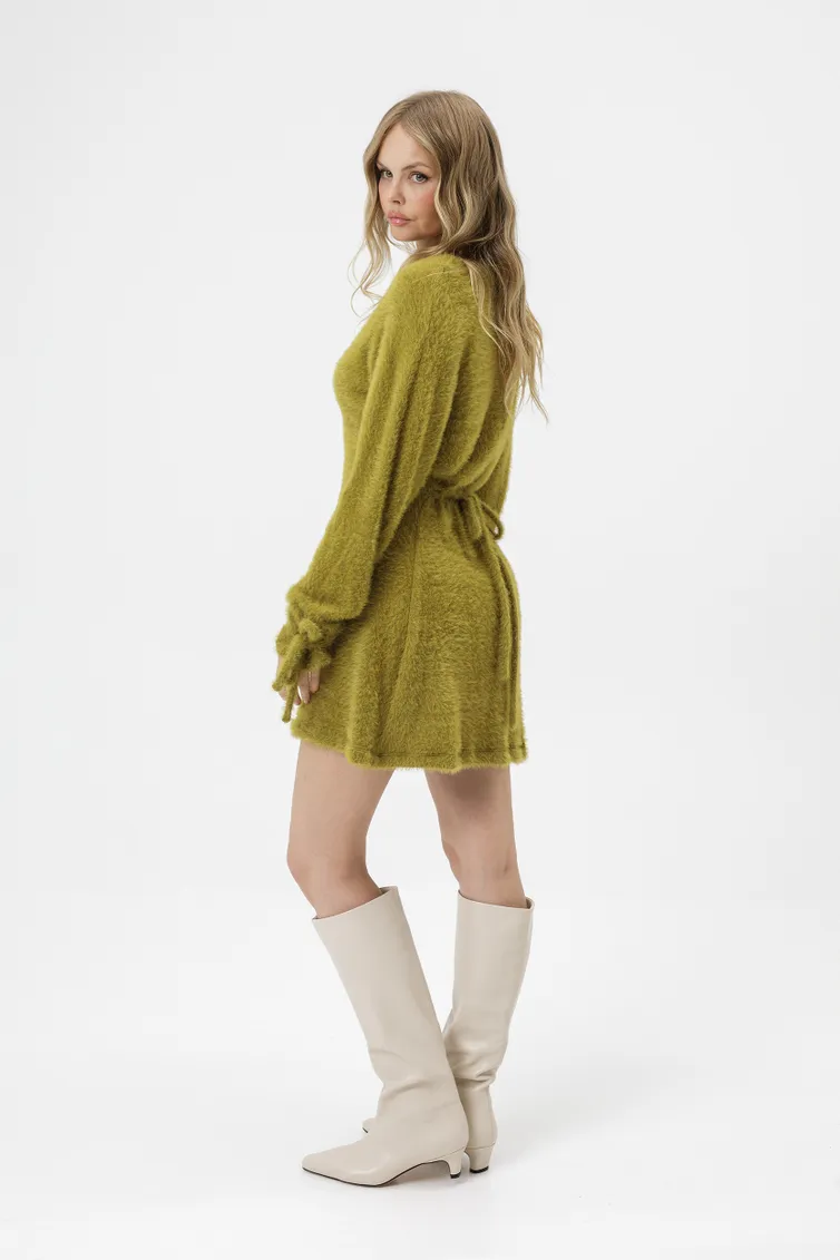 Dress Pirs #6957 olivkovyj