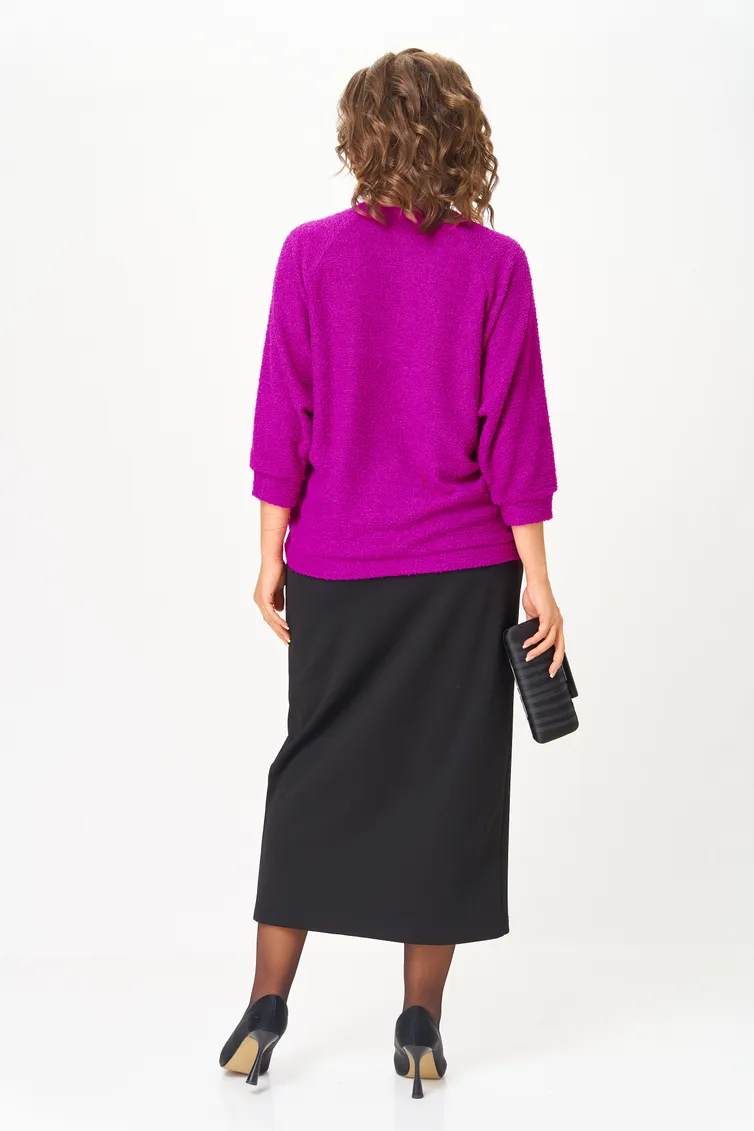 Zestaw Michel Chic #1407 purpurnyj, chernyj