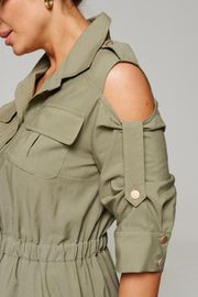 Платье Beautiful & Free арт. 6150 хаки