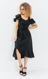 Платье Евромода 709 черн