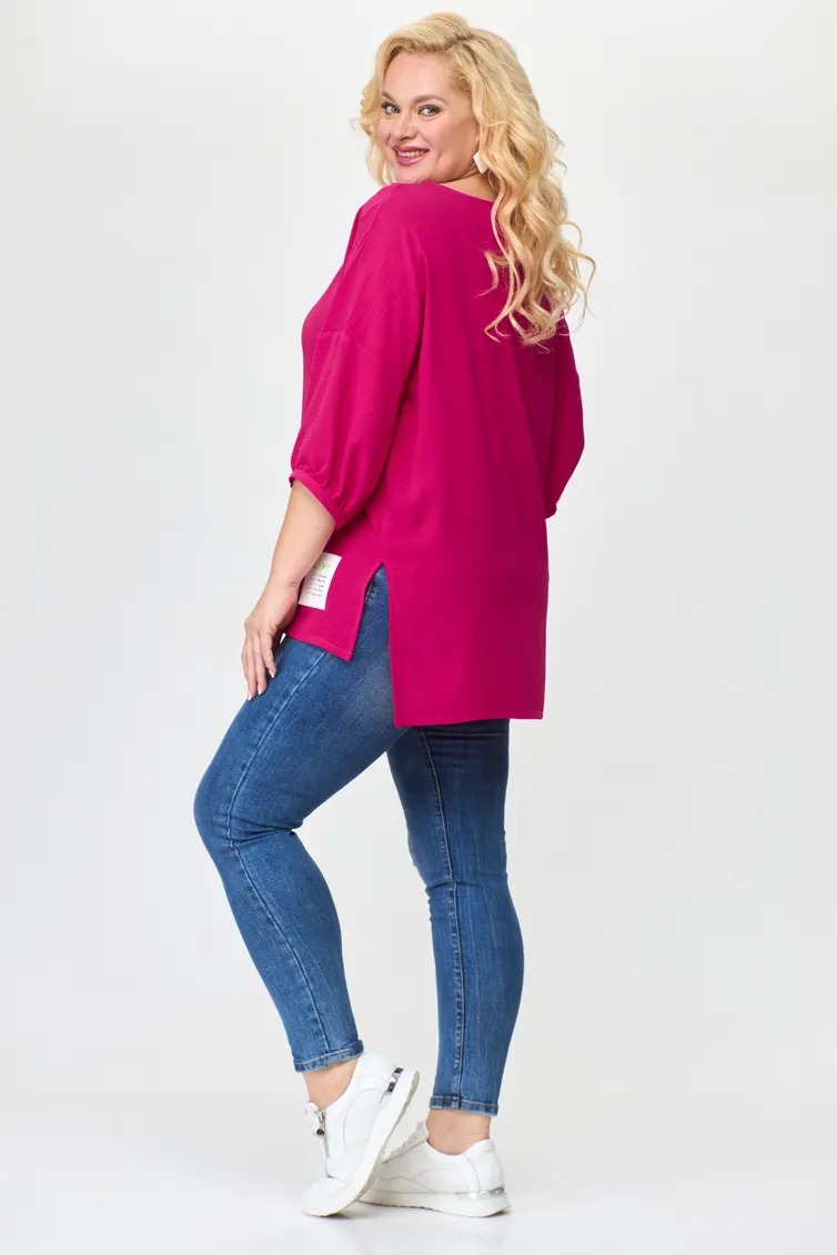 Blouse Abbi #4006 fuksiya