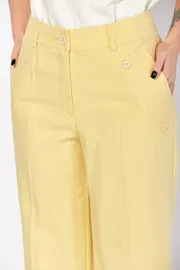 Trousers LAIKONY #L-942-2 slivochnyj