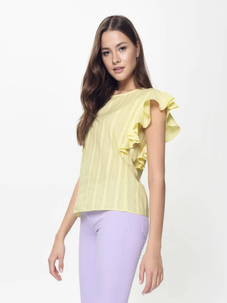 Bluzka Conte Elegant #18S-657TSP pastel yellow 170