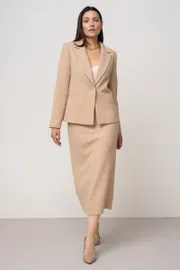 Skirt FASHION CENTRE #ShR-4104 karamelnyj